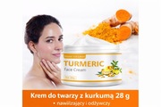 Krem do twarzy z kurkumą 30 g – nawilżający i odżywczy, wygładzenie skóry