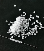 Beading Koraliki Miyuki 131F Seed Beads 11/0 Crystal Mat White 55g