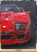 Obraz Ferrari F40 30x40cm akryl