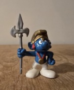 Schleich smerf smurf strażnik figurka unikat model wycofany
