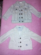 Marynarka kurtka jeans 74 dla chłopca