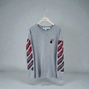 Off-White „Marker Arrows” FW21 Grey Longslevve.