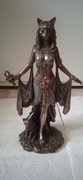 FIGURKA BASTET EGIPSKA BOGINI OCHRONY POSĄG VERONESE DESIGN 