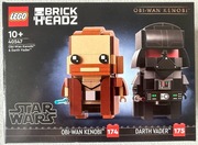 LEGO 40547 BrickHeadz - Obi-Wan Kenobi i Darth Vader
