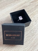 Iced Stuff Pierścionek Gemstone Pink S925