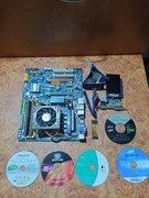 Zestaw PC GA MA790GP UD4H Phenom II X4 GT710 4GB RAM komplet