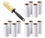 Rolki wałki do czyszczenia ubrań, sierści - 13 elementów