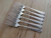 SREBRZONE WIDELCE ŚNIADANIOWE WWS FRAGET HEFRA WZÓR LOTNICZY