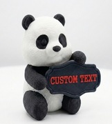 Figurka słodkiej Pandy z Twoim napisem 