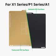 Bambu lab Dual Texture PEI Plate, A1, P1P, P1S, X1, X1C, X1E (FAP011)