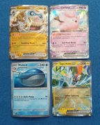 Karty Pokemon 4szt .