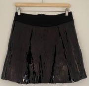 La Promesse nowa cekinowa spódnica czarna super S