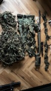 Zestaw Asg snajpera specna ghillie suit 