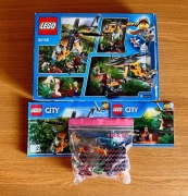 LEGO CITY 60158 Helikopter Transportowy Dżungla Quad