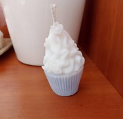 Świeczka sojowa - babeczka