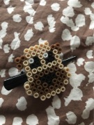 Spinka do włosów handmade piesek