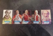 Poczet Wielkich Papieży - 5 obrazków