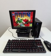 VIA EPIA zesta mini PC do retrogamingu pod MS DOS