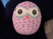 Sowa Wielkanocna maskotka 27 cm