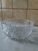 Półmisek kryształowy z czasów PRL-u 