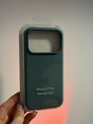 Etui silikonowe do iPhone 17 Pro – butelkowa zieleń | NOWE