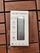 Obudowa na dysk SSD Zenwire NVME/SATA PCIe M.2 USB-C Gen2