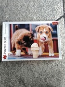 Puzzle 500 Trefl psy szczeniaczki