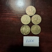 Monety 2 złotowe 2006 rok