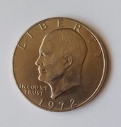 MONETA  1$ ONE DOLAR USA 1972 