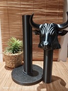 Stojak na ręcznik papierowy lub papier toaletowy byk