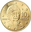 10 Euro - cent GRECJA 2002 z rolki