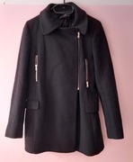 Płaszczyk damski czarny roz.S wymiary opis