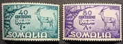 FAUNA ŚWIATA - KOLONIE WŁOSKIE - SOMALIA ** - czysty - ANTYLOPY - 1950r