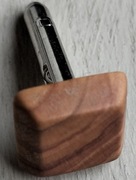 Spinki do koszuli DREWNIANE - czereśnia - Nowe