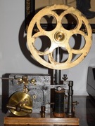Odbiornik telegraf iczny Morse'a marki W.Gurlt, Berlin, około 1853 roku.
