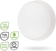 Lampa Zewnętrzna LED 10W IP54 – biała, 4000K Do Ogrodu lub Garażu IP54