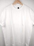 T shirt męski biały XL klasyczny basic koszulka bawełniana