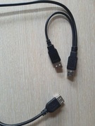 KABEL USB TRÓJNIK DODATK ZASILANIE USB HDD 2.5 cal  G105