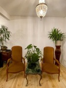 Fotele Ludwik orzech