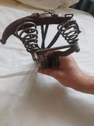 Stelaż siodełka siedzenia skórzanego do rowerów z PRL