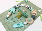 Personalizowana zawieszka do smoczka z imieniem, klips do smoczka