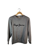 Bluza Pepe Jeans szara z dużym logiem L