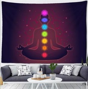 Gobelin ścienny "7 Czakr" ca.1,98m/1,48m