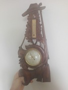 stary barometr/termometr myśliwski