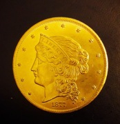 50- DOLLARS- 1877 r--KOPIA---43.71 gr