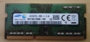 Pamięć RAM do laptopa Samsung 4GB DDR3L 1600 MHz PC3L12800S