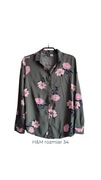 Prosta, elegancka koszula H&M w kwiaty