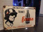 Tablica reklama fanta Wehrmacht 2 wojna światowa Fanta 3rzesza