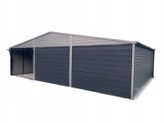 Garaż blaszany 9x6 Profil 60x40 ocynk Premium