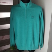nowy męski sweter pulower marki Ashworth, rozmiar XL, 100% bawełna, stójka